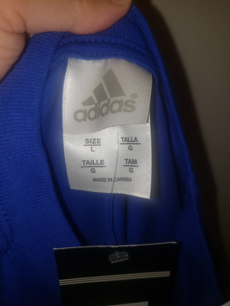NEW LARGE ADIDAS ITALY SUPPORTER SHIRT - photo 2