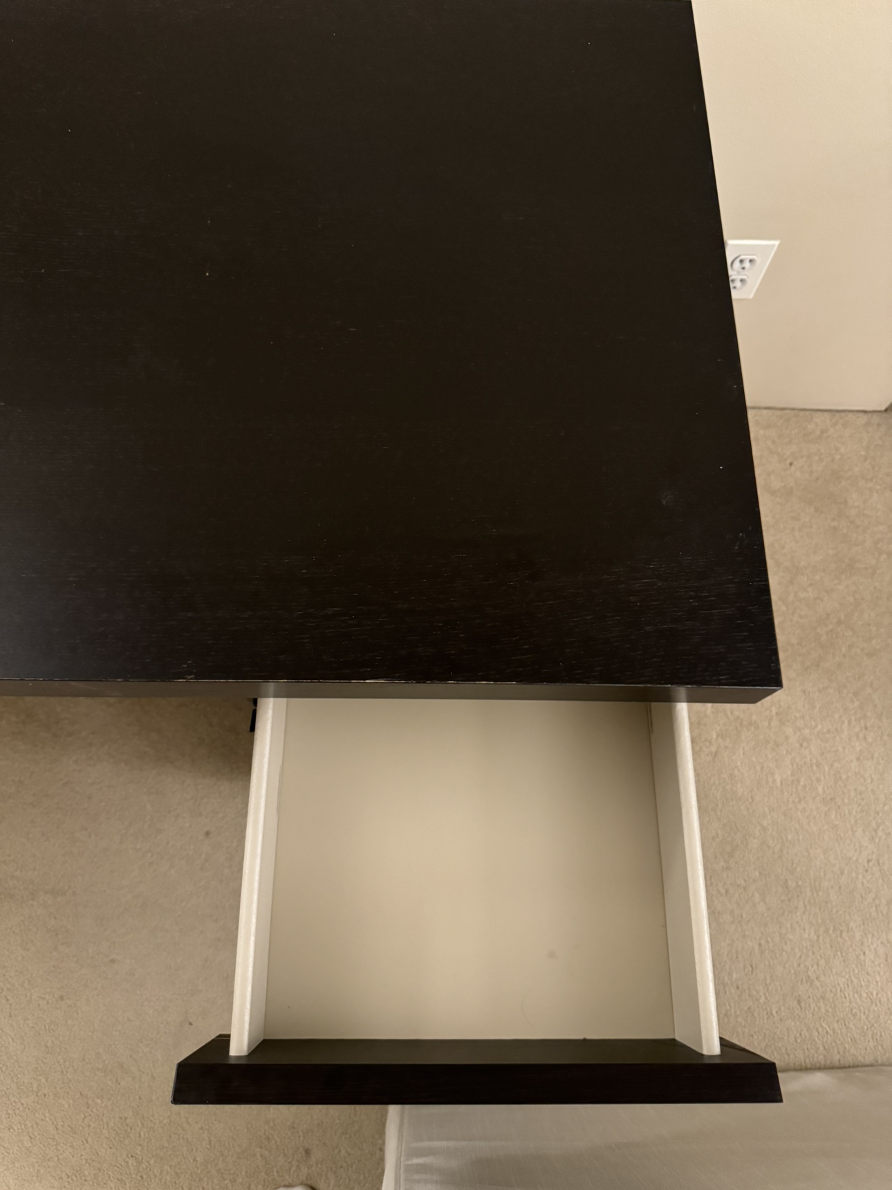 MALM Desk, black-brown, 140x65 cm (55 1/8x25 5/8 ") - photo 5