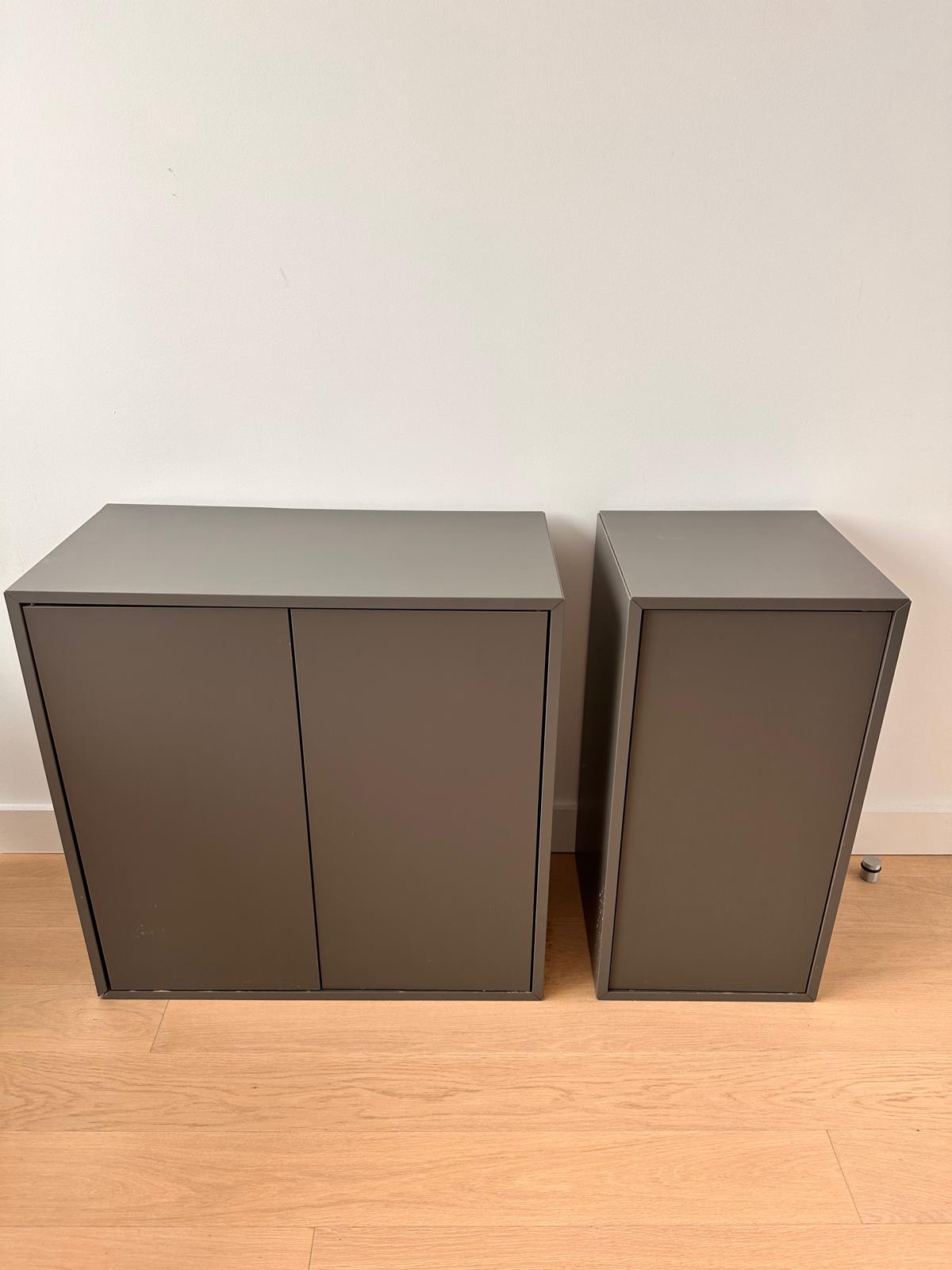 IKEA cabinet dark gray