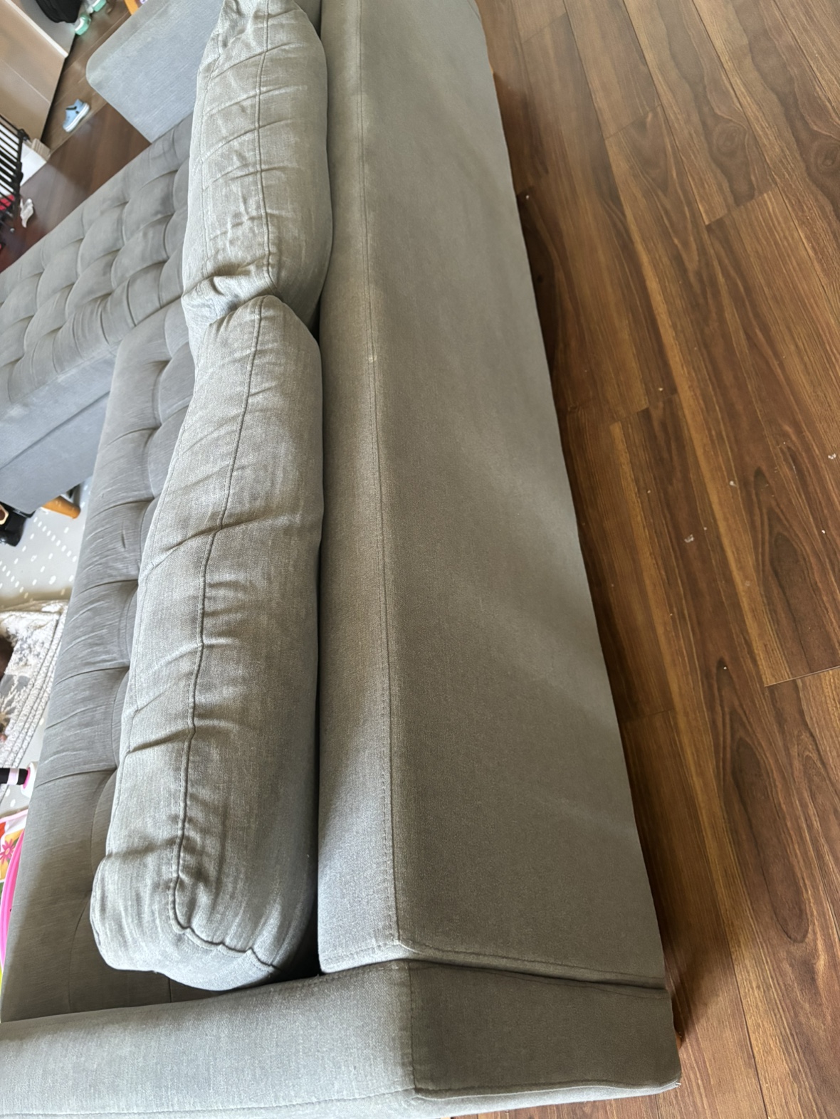 Grey sectional couch - photo 4
