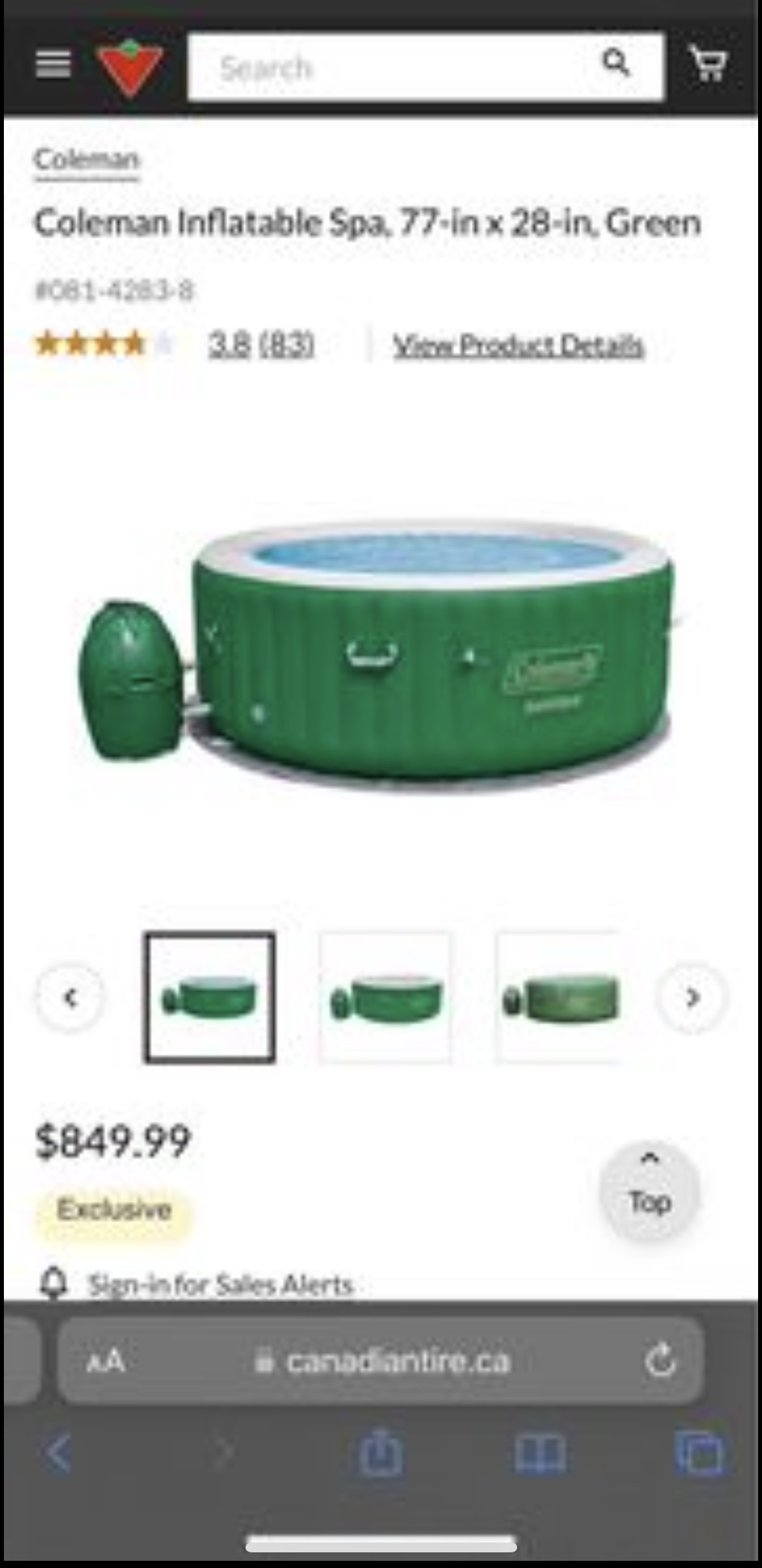Coleman SaluSpa HotTub - photo 3