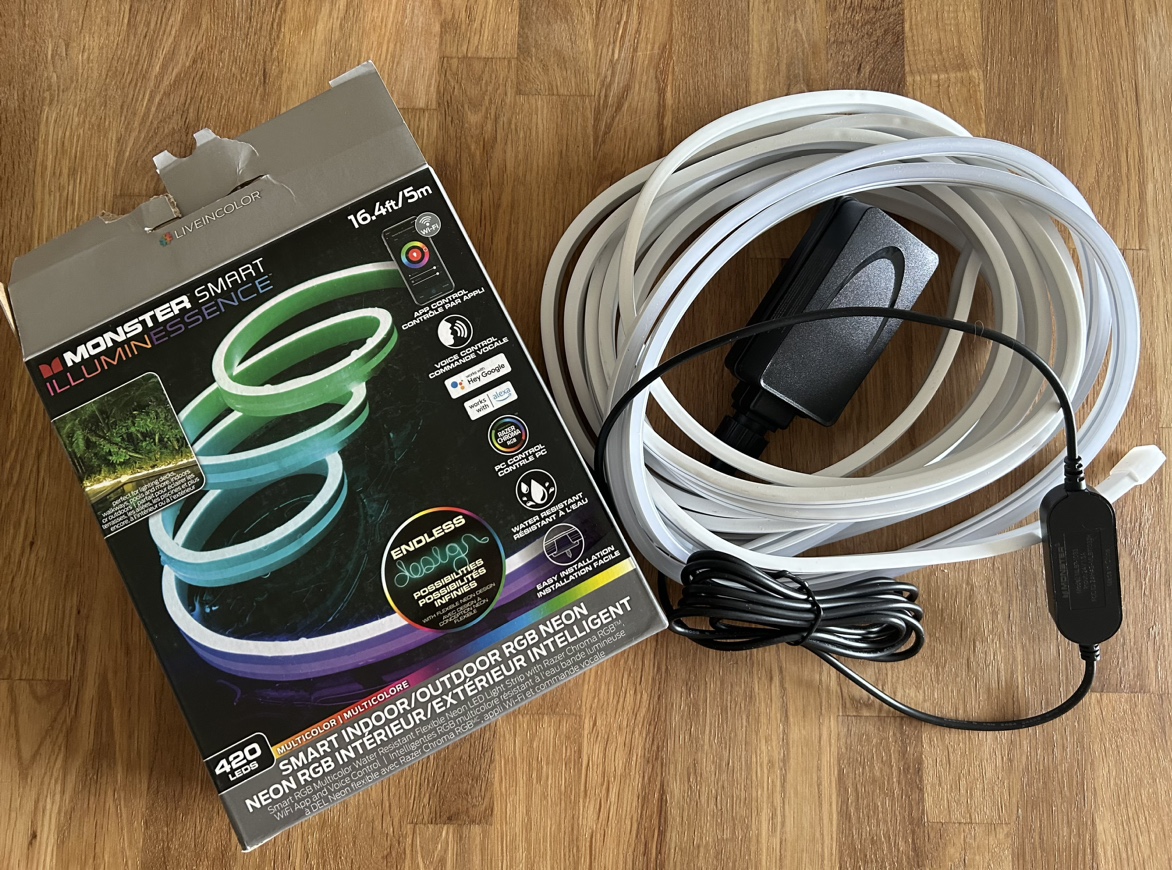 Monster Smart Neon LED Light Strip -16.4 ft