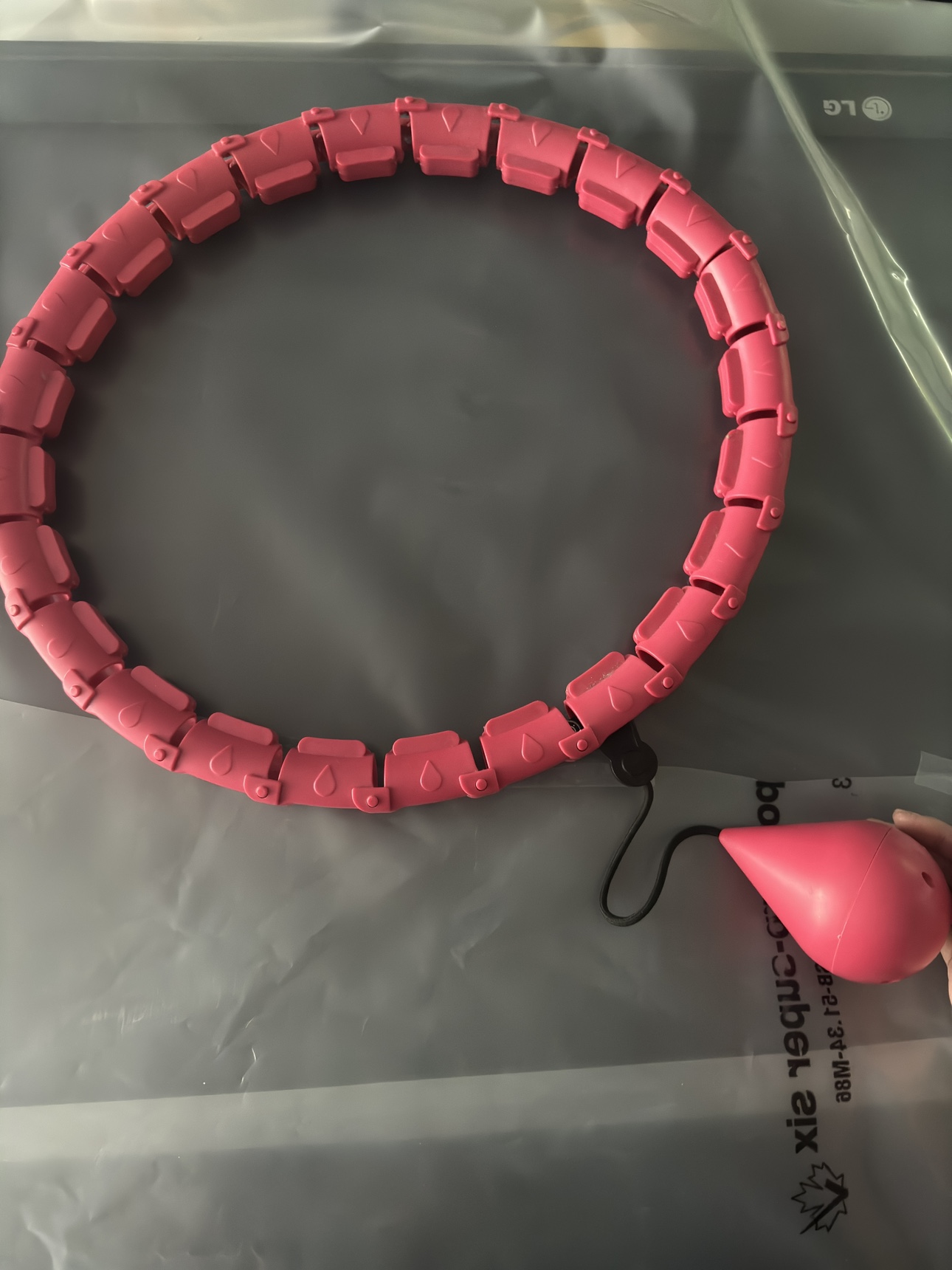 Smart Weighted Fitness Hoop (adjustable) - photo 2