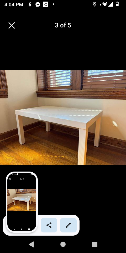 Ikea table - photo 2