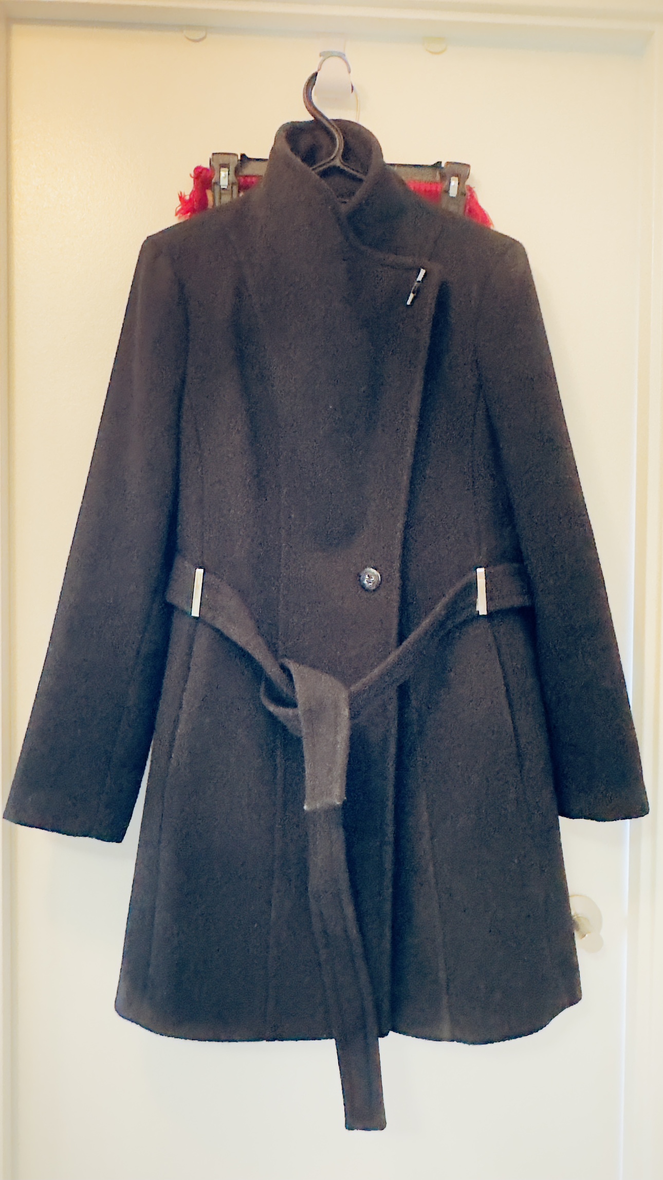 CK flannel winter coat