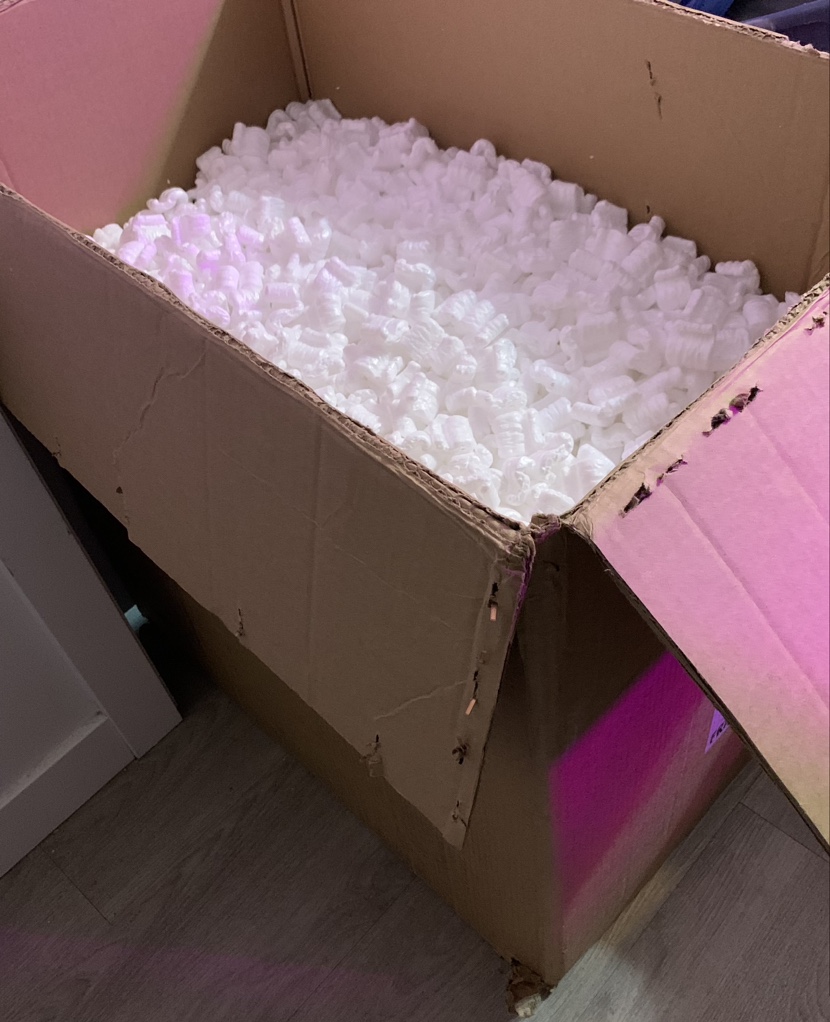 Massive box of packing peanuts!!