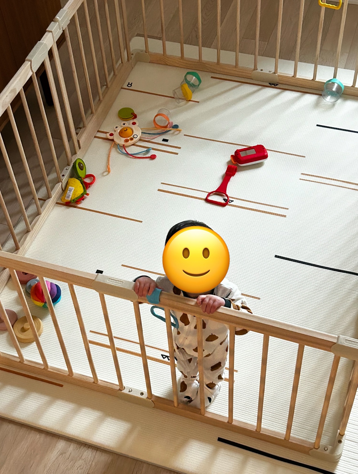 Wooden Baby Safety Playpen