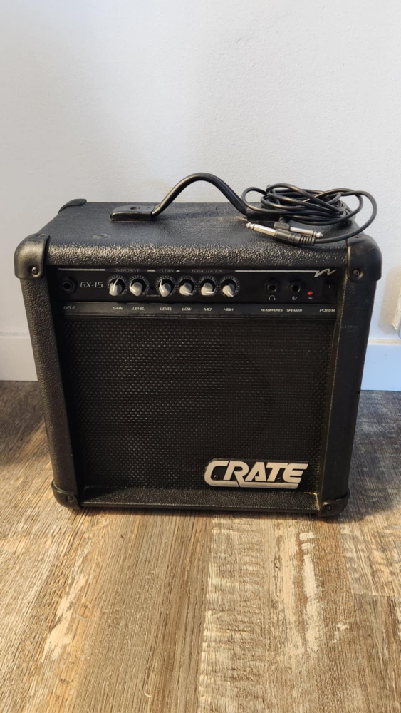 Guitar Amp: Crate GX-15 (w/ patch cord) - photo 5