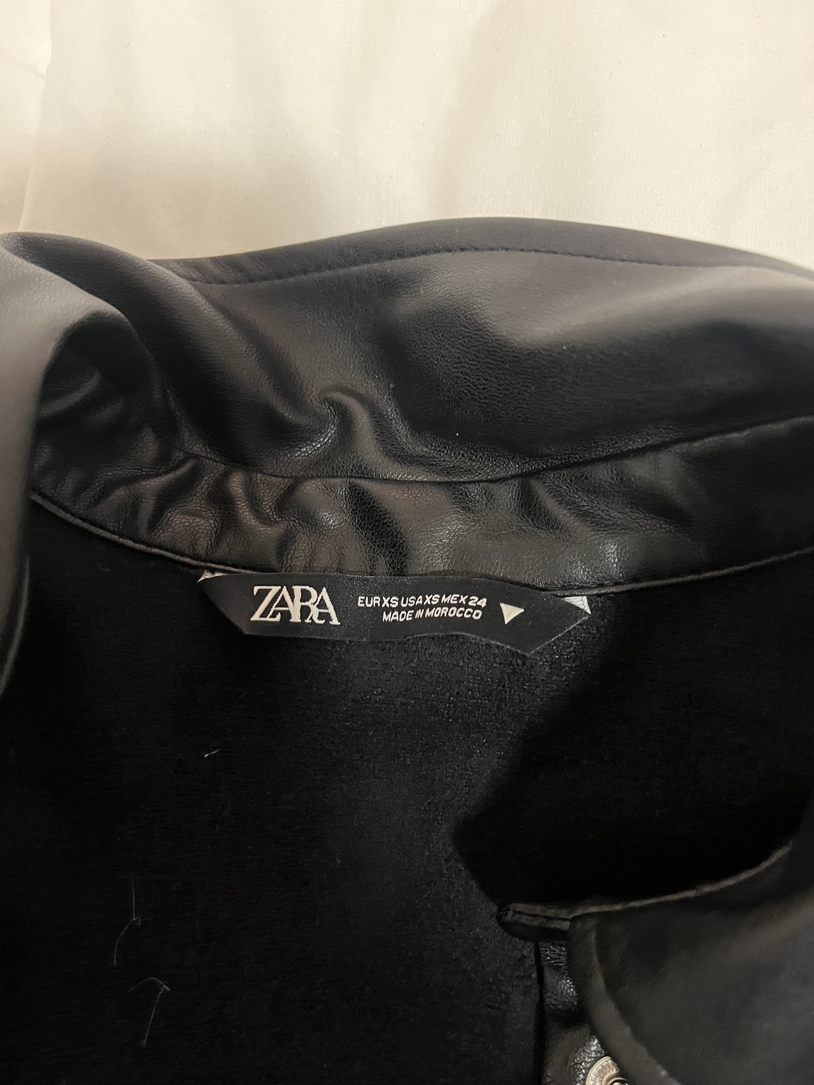 Zara Leather Jacket - photo 2