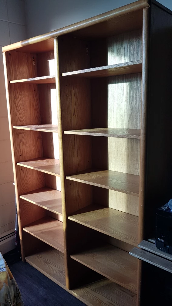 Wooden bookcase - photo 2