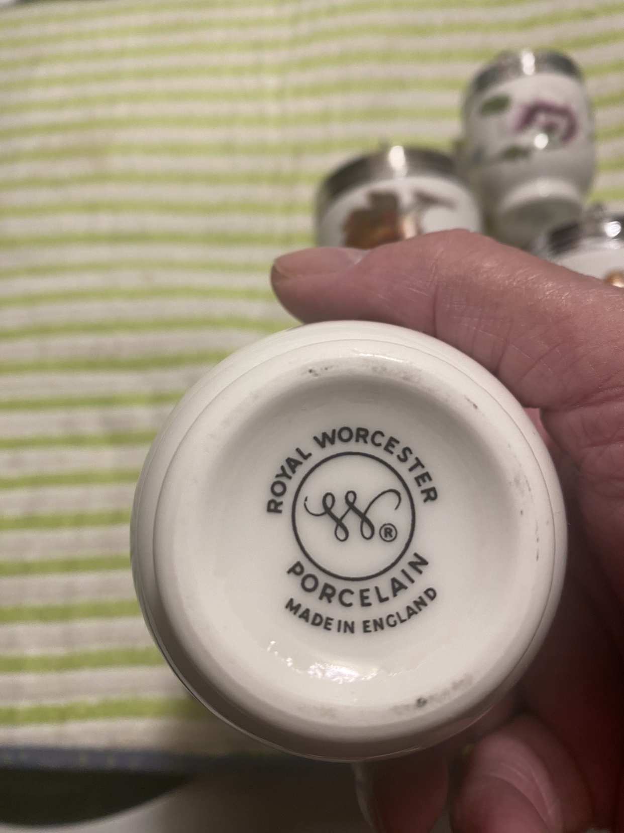 Royal Worcester Egg Coddlers - photo 4