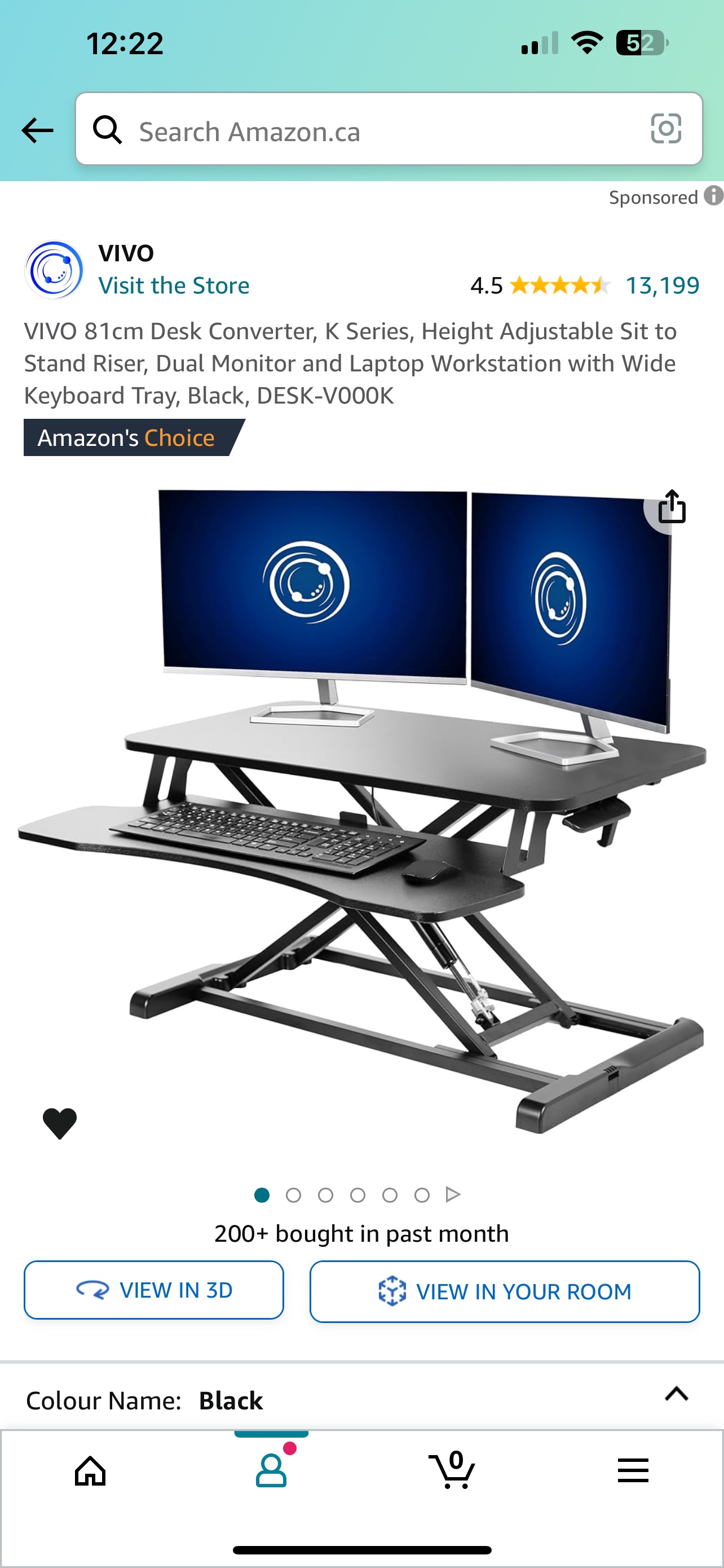 Standing desk converter image indicator(2)