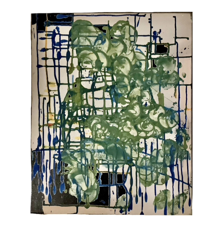 Canvas : Acrylic Paint & Ink