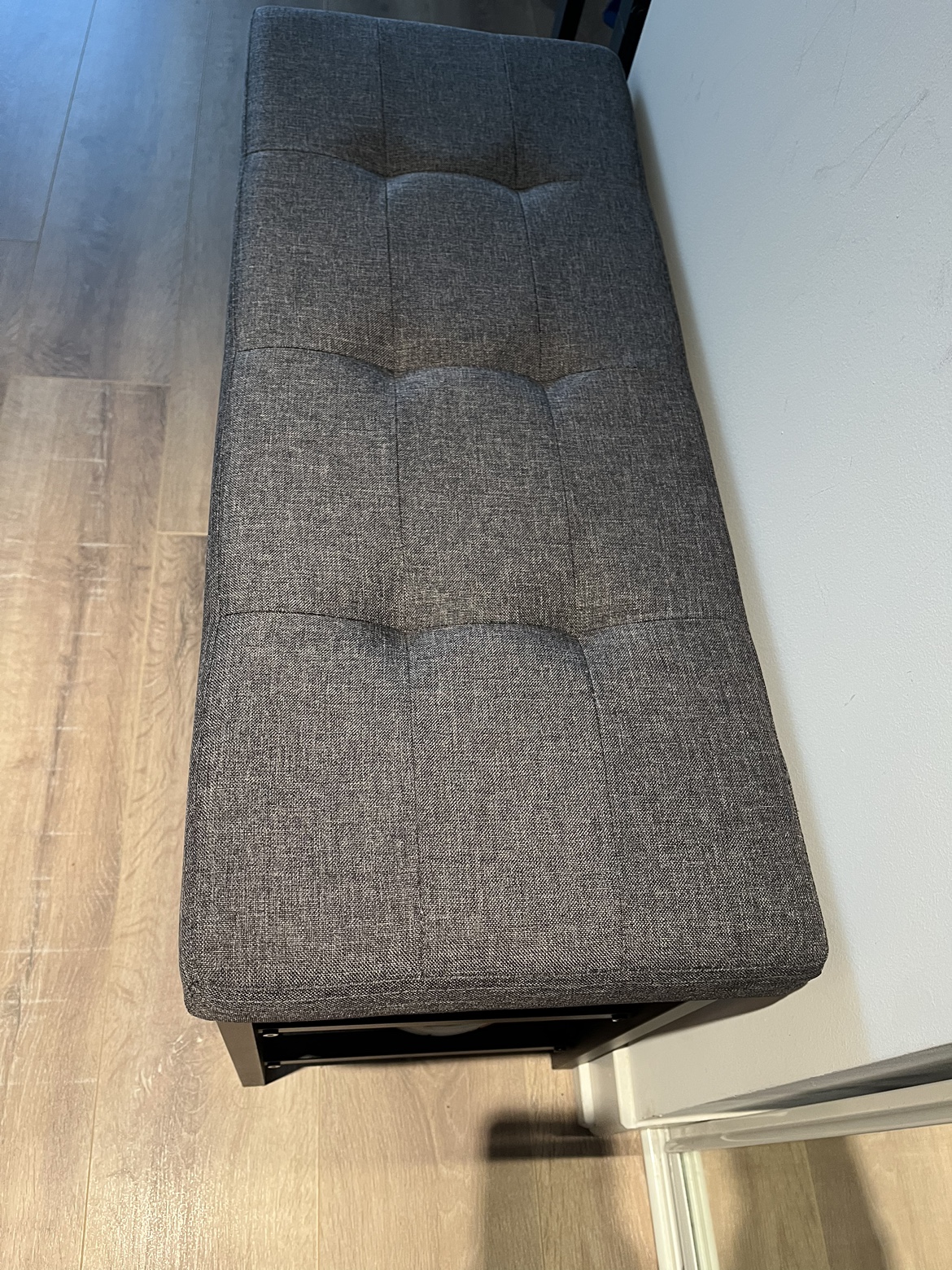 Songmics 3 Tier Shoe bench for entryway