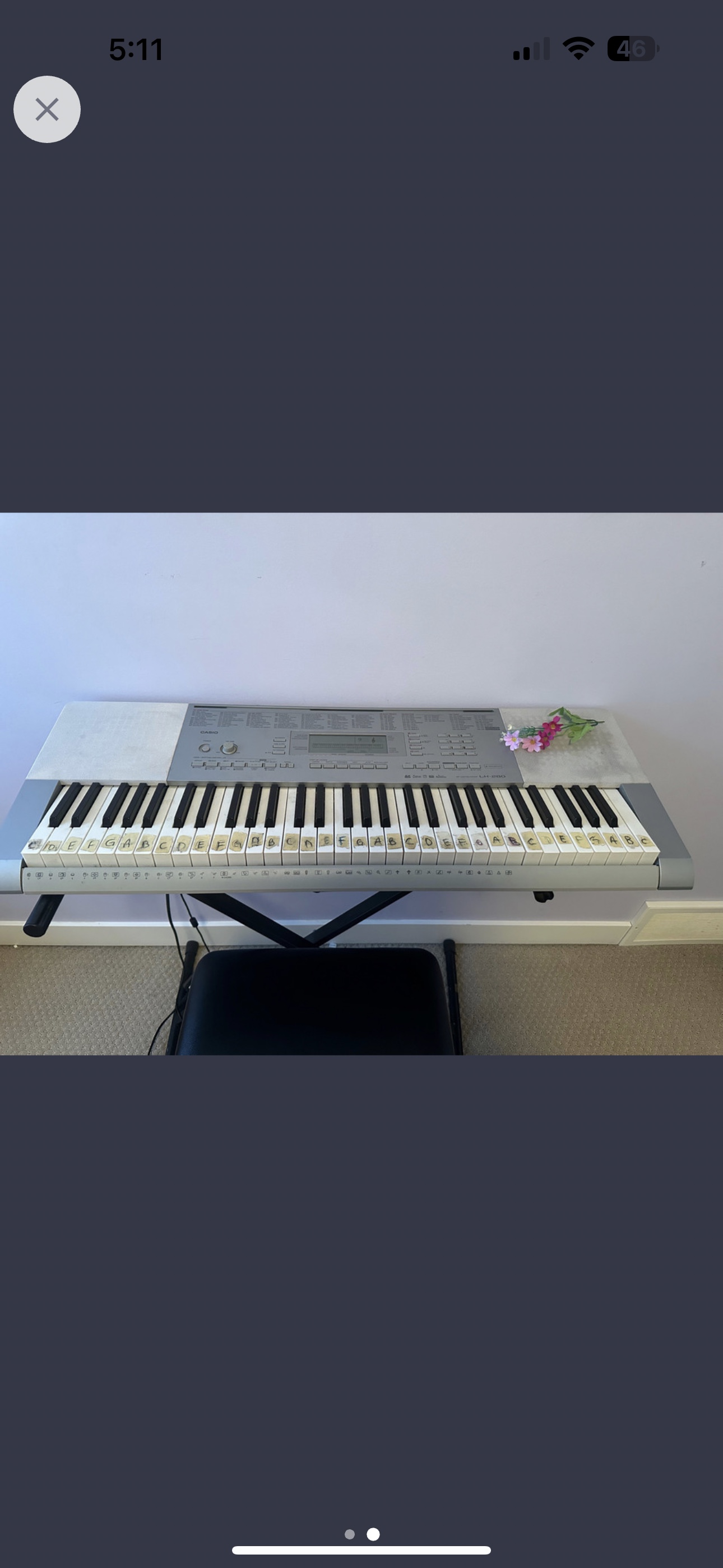 Piano/keyboard