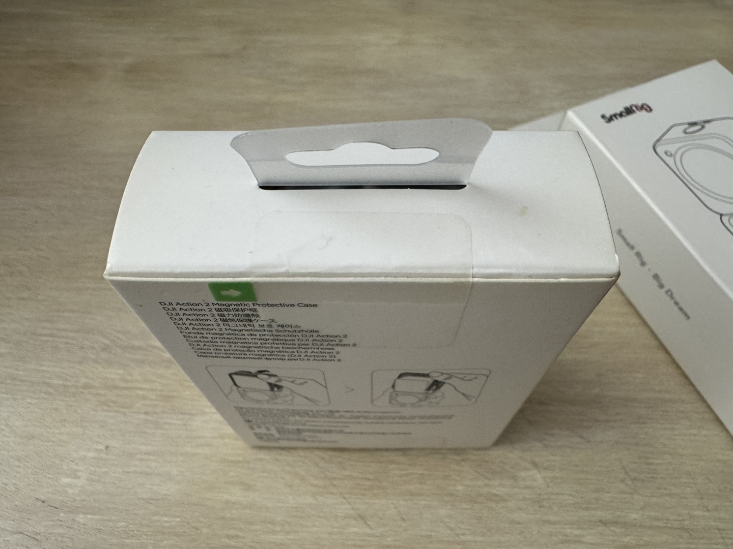 Dji action 2 magnetic protective case image indicator(2)