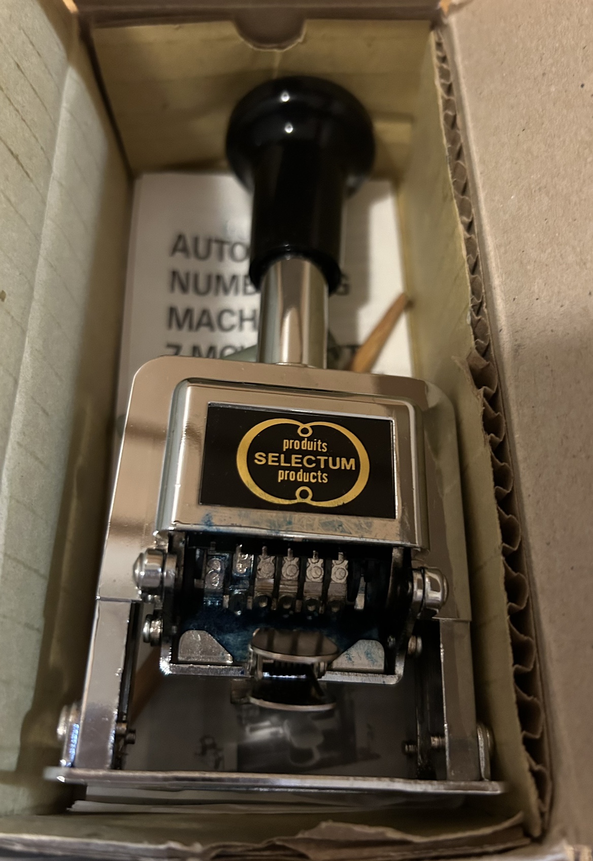 Auto numbering machine barely used image indicator(3)