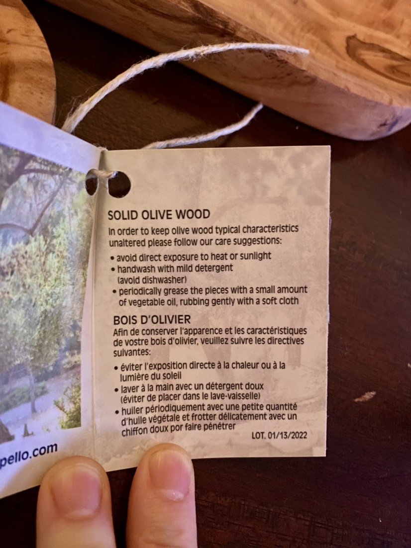 New Olive Wood Crooked Kitchen Spoon Utensils Set of 4 image indicator(4)