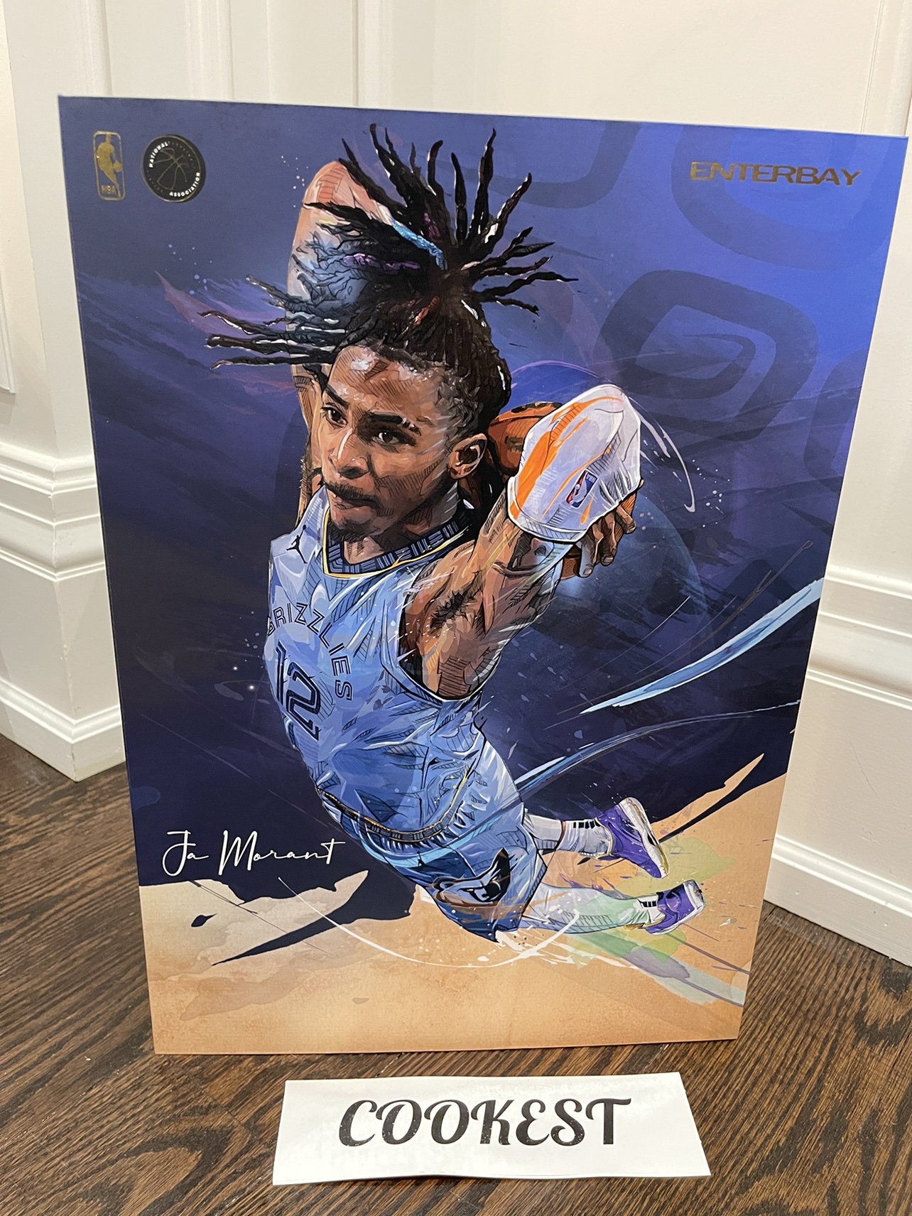 Enterbay Ja Morant 1/6  NBA Collection Action Figure Grizzlies image indicator(5)