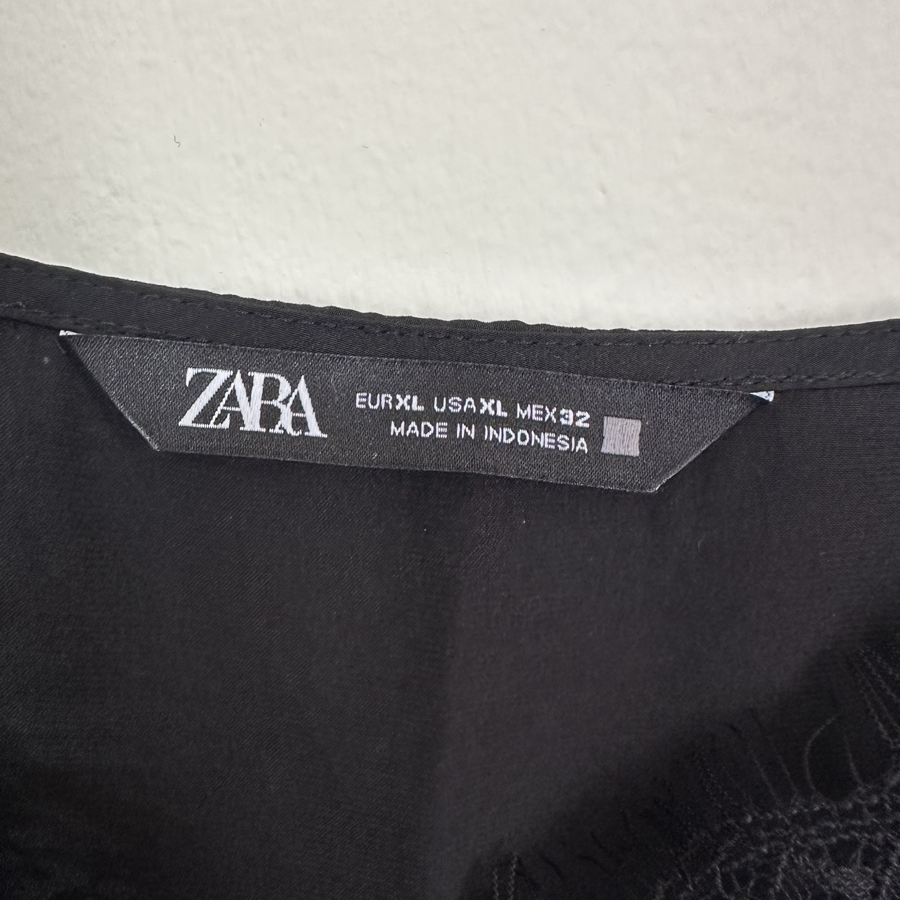 NWT Zara black lace camisole image indicator(4)