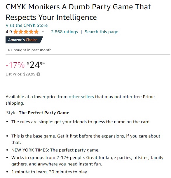 🥳Monikers, A Humorously Illustrated Party Game image indicator(4)