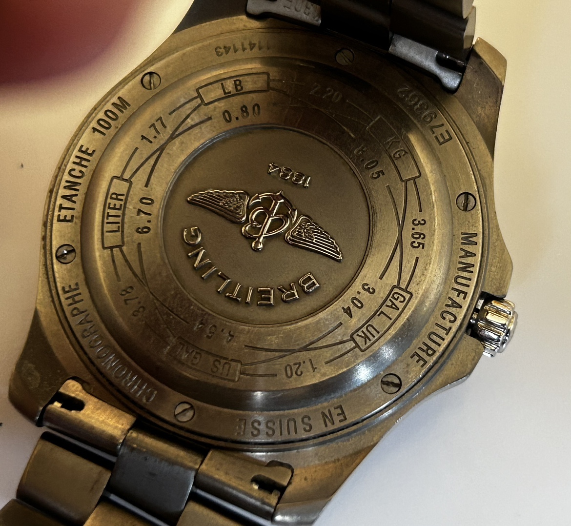 Breitling Titanium Aerospace Chronometre - photo 5