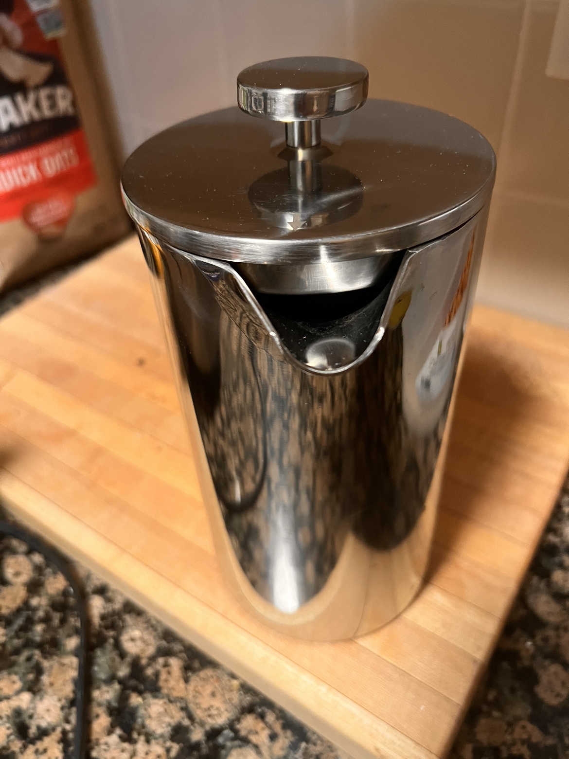 1L Coffee French Press - Stainless Steel - photo 2