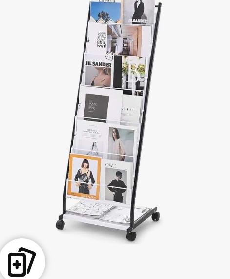 6 Tier Magazine / Brochure / Book Stand - photo 2