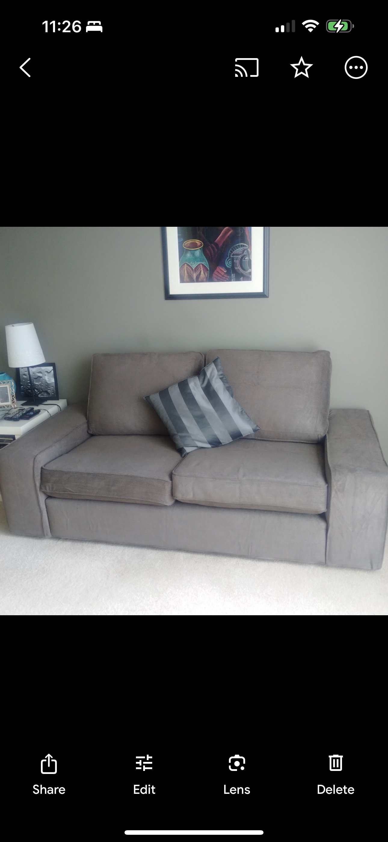 🔥moving: IKEA kivik loveseat/ sofa $150 pick up only