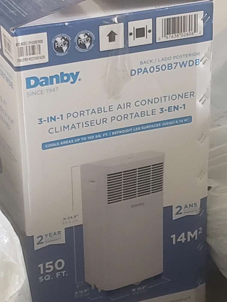 Danby 3 in 1 portable AC $250
