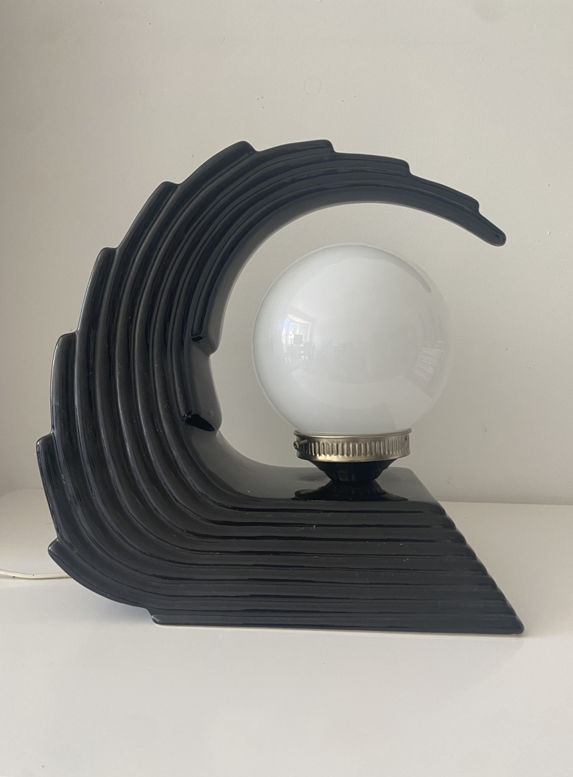 Vintage Art Deco Style Modernist lamps