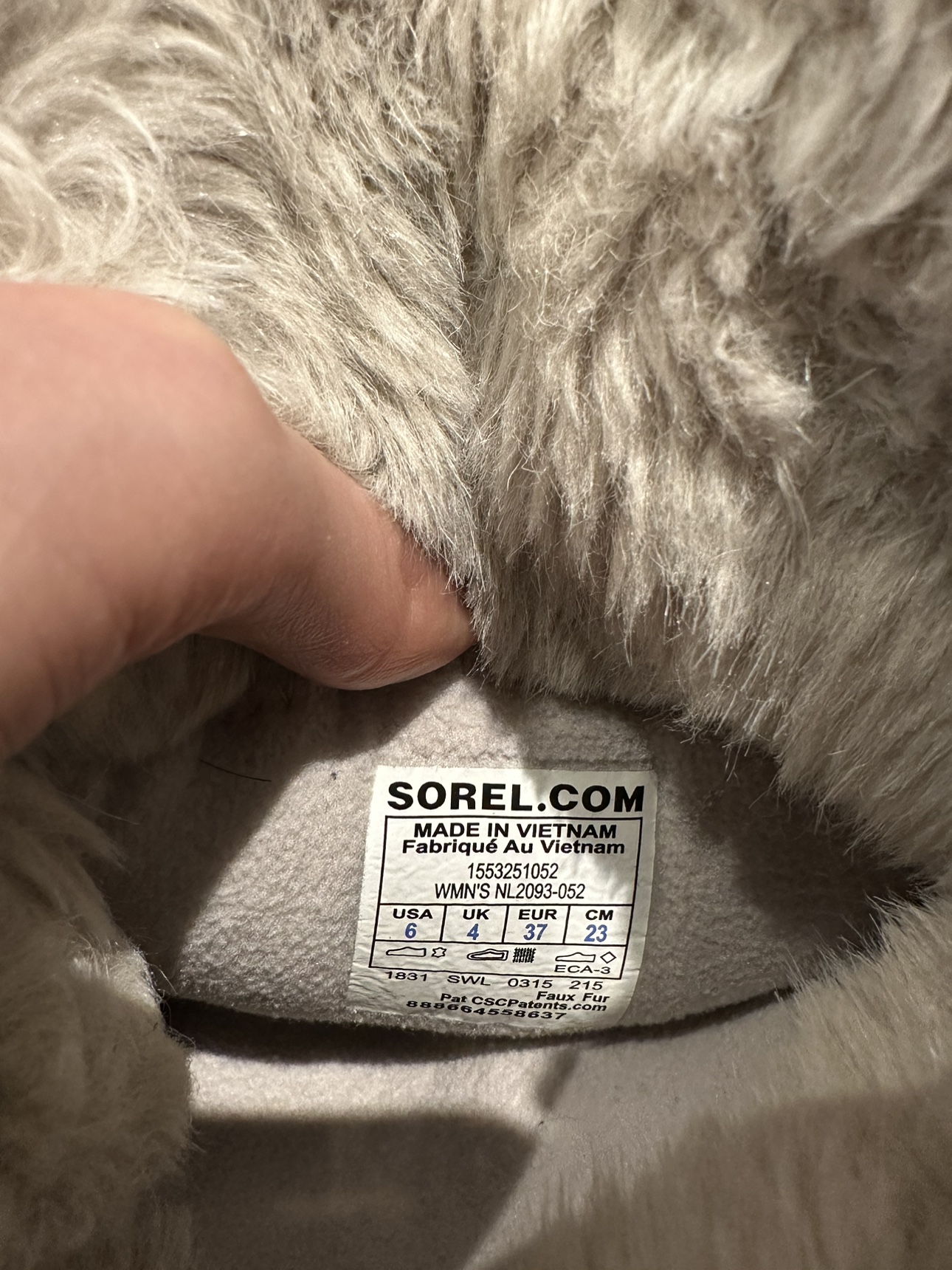 Sorrel women winter shoes , size 6 image indicator(2)