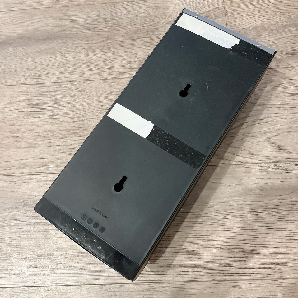 Simple human wall mount grocery bag dispenser stainless steel image indicator(4)