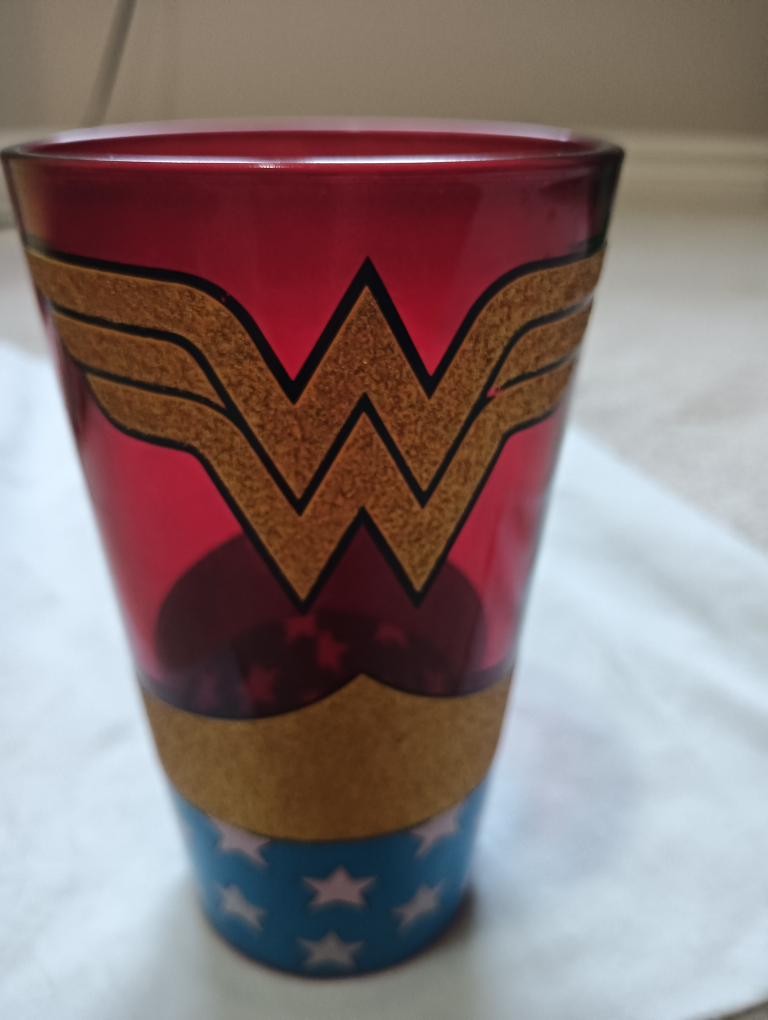 Vintage Wonder Woman Drinking glass - photo 2
