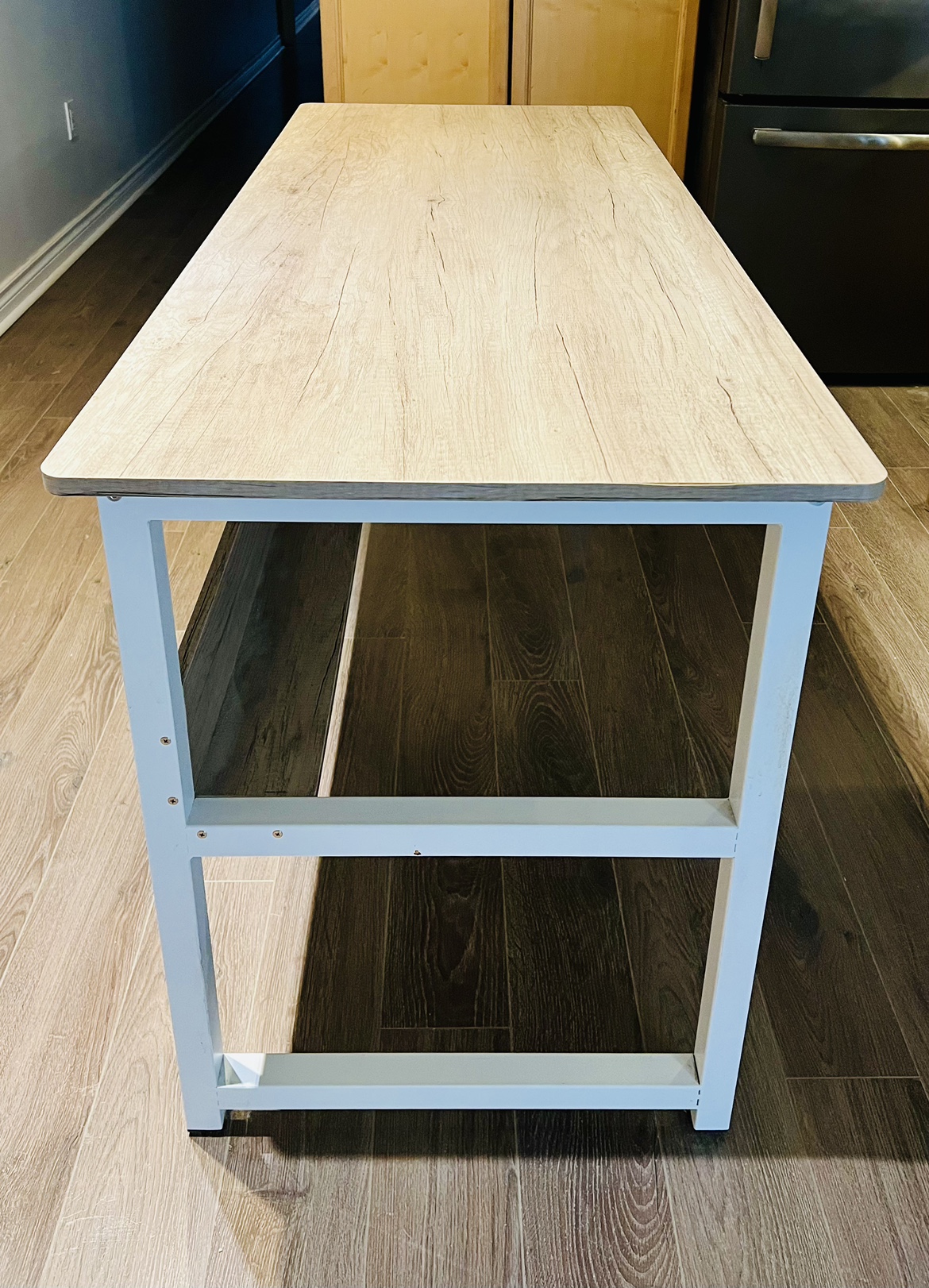 Work/Study desk with a built-in shelf - photo 2