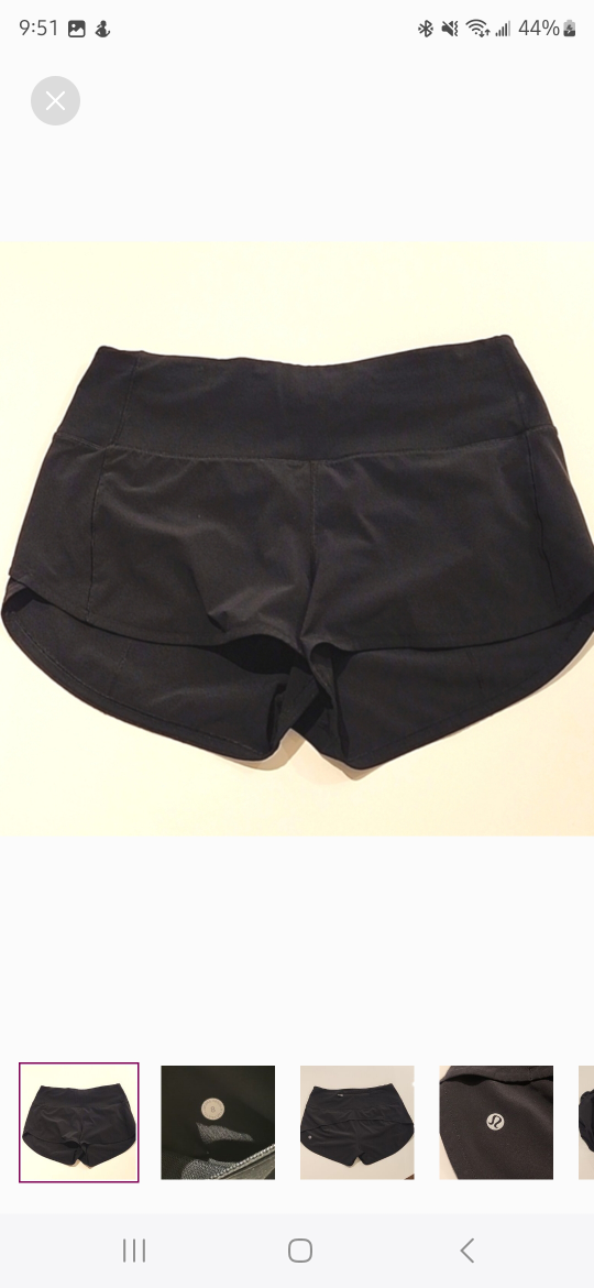 Lululemon Speed Up High-Rise Shorts 4" thumbnail