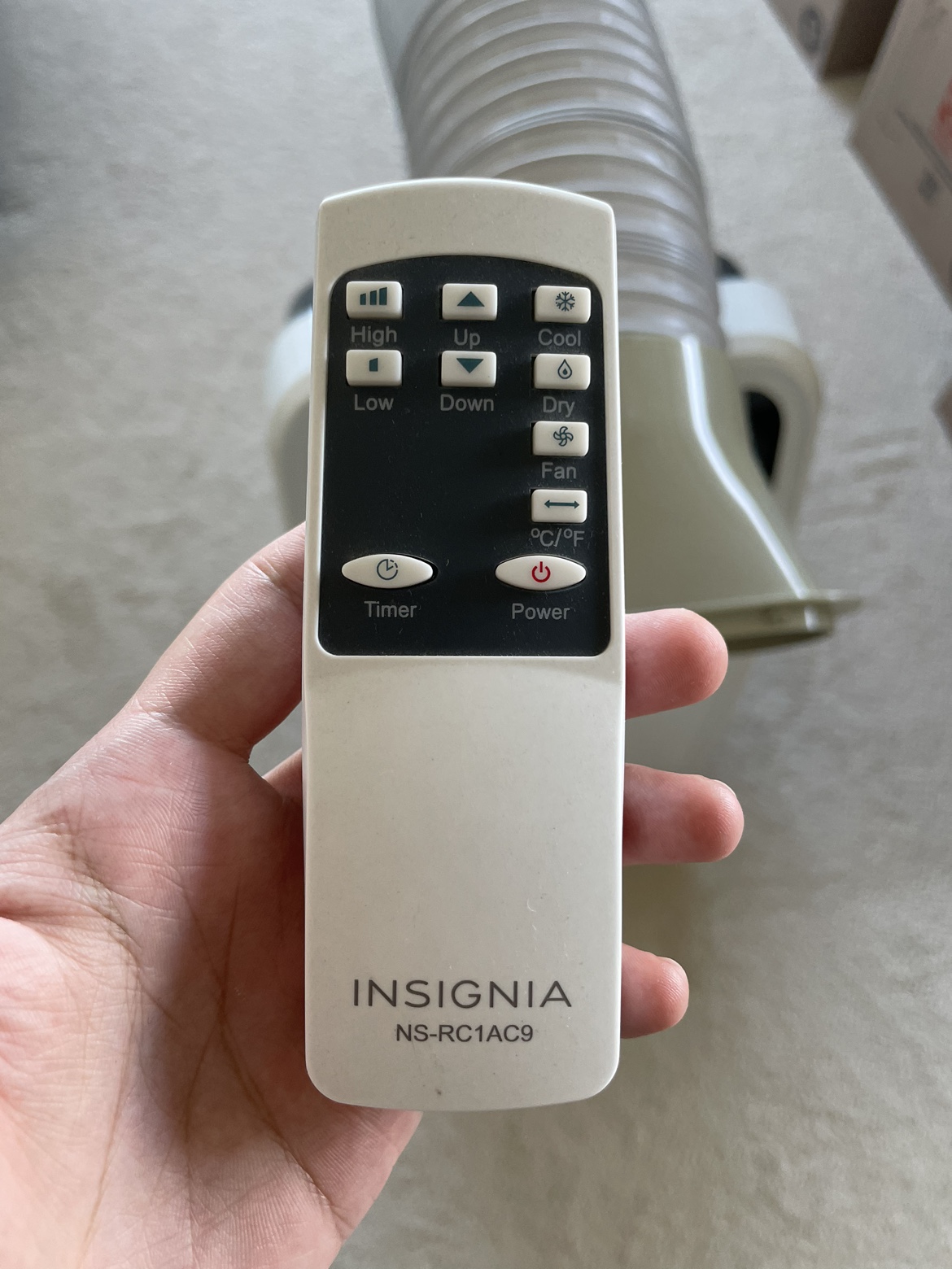 Insignia portable air conditioner - 8000 BTU - photo 3