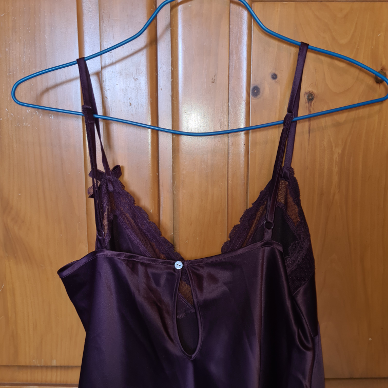 Purple laced night dress - Darjeeling image indicator(5)