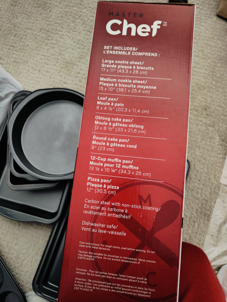 Chef Almost Brand New Bakery Set 7 Piece $45 image indicator(2)