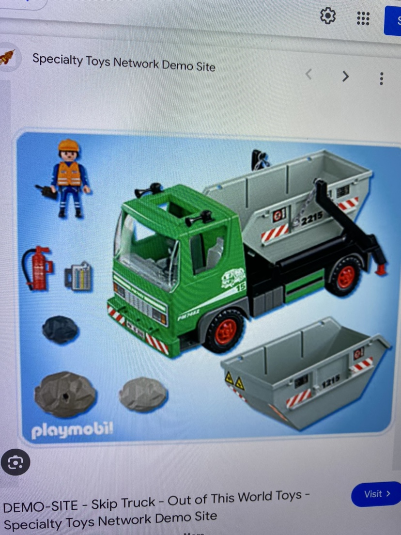 Playmobil Skip Truck image indicator(4)
