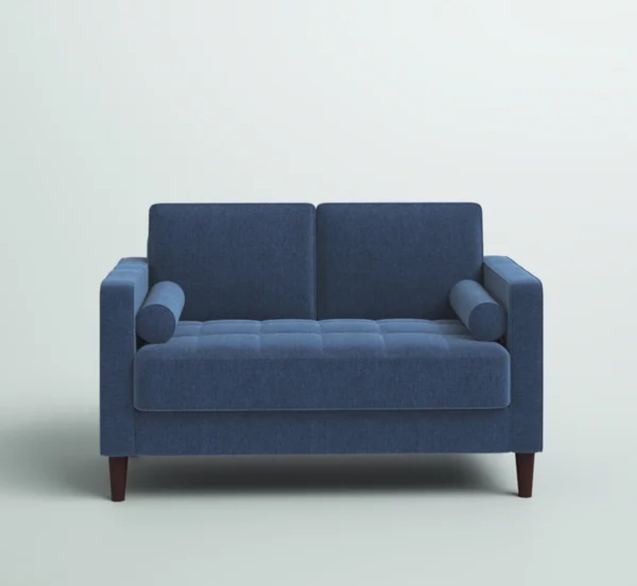 Mercury Row Garren 52.4’’ Square Arm Tufted Loveseat - Navy Blue - photo 5