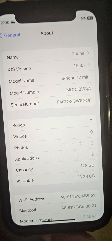 iPhone 12 mini image indicator(2)