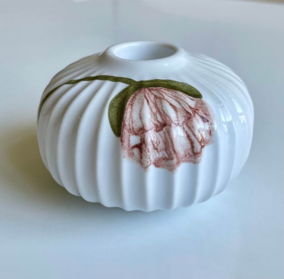 Danish KÄHLER HAMMERSHØI POPPY CANDLE HOLDER - photo 2