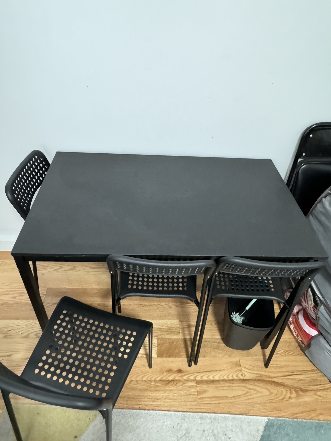 IKEA Dining table set with 4 chairs