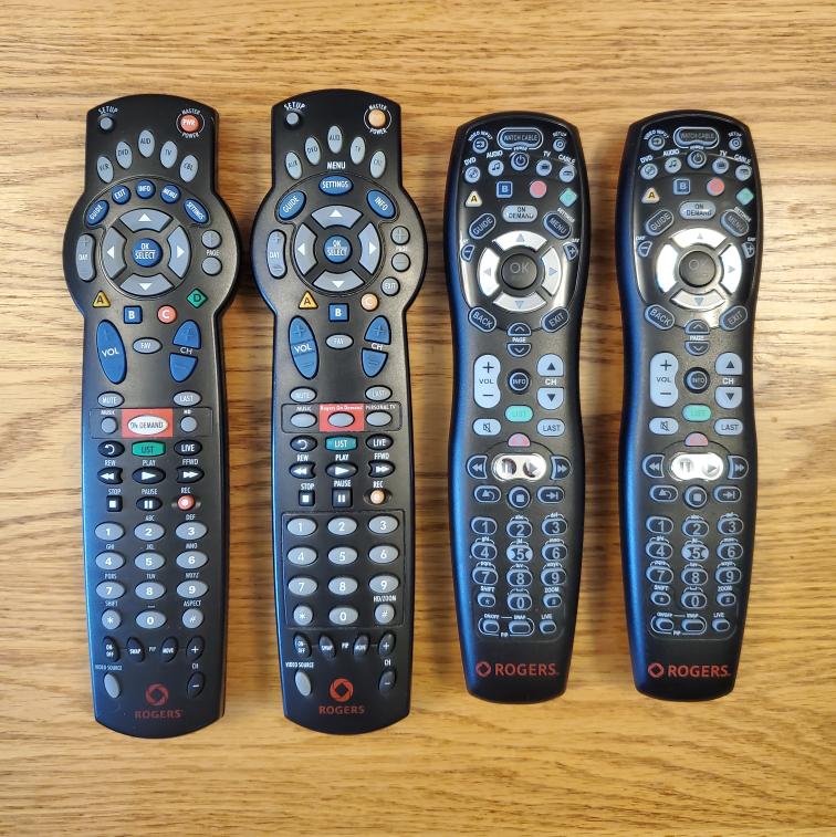 Rogers digital box remotes - $10 each, or best offer thumbnail