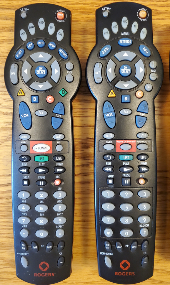 Rogers digital box remotes - $10 each, or best offer image indicator(2)