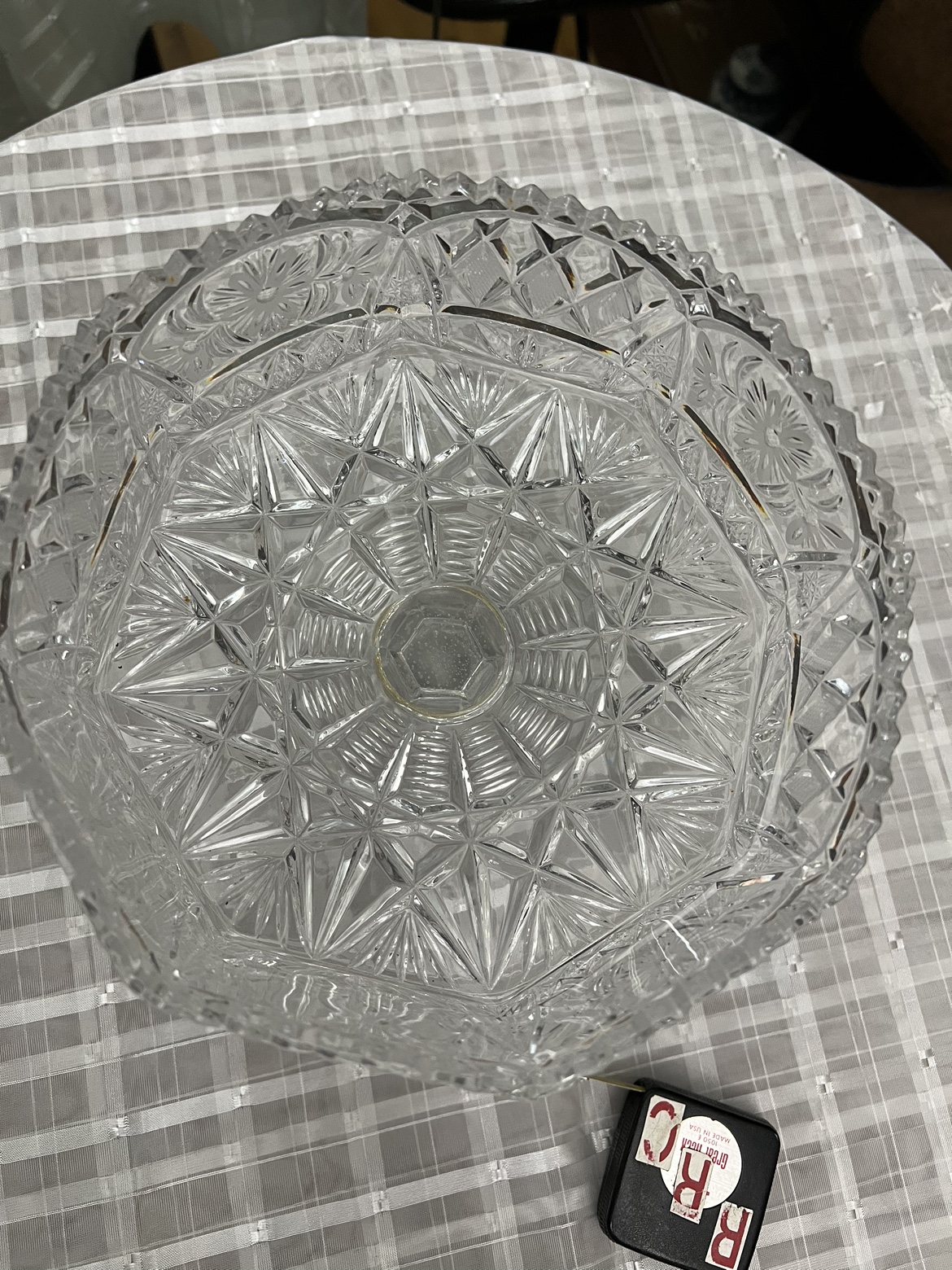 Glass cut bowl pedestal image indicator(6)