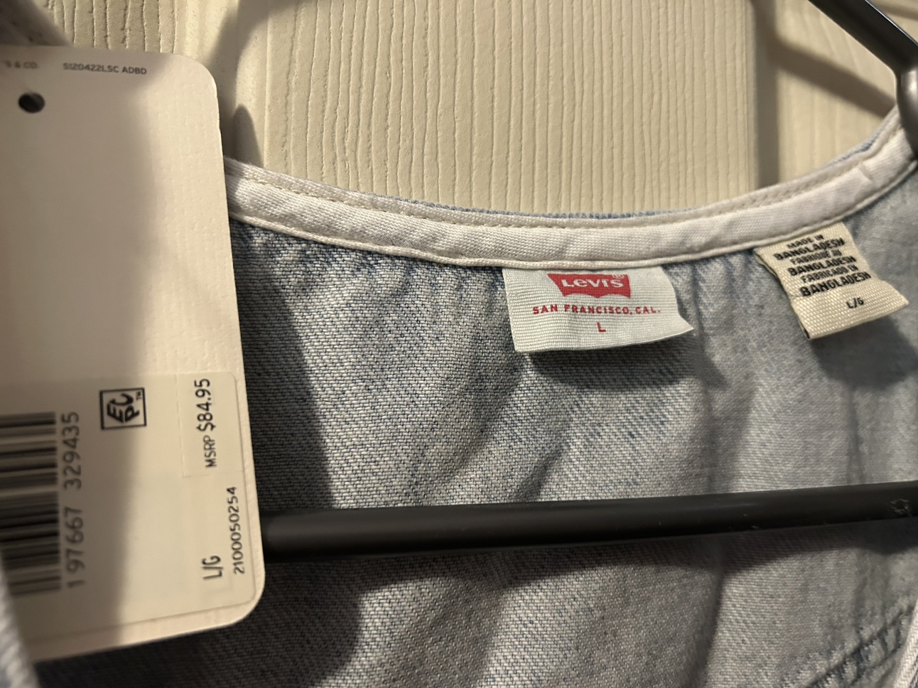 Brand new with tags Levis Jean dress - photo 2