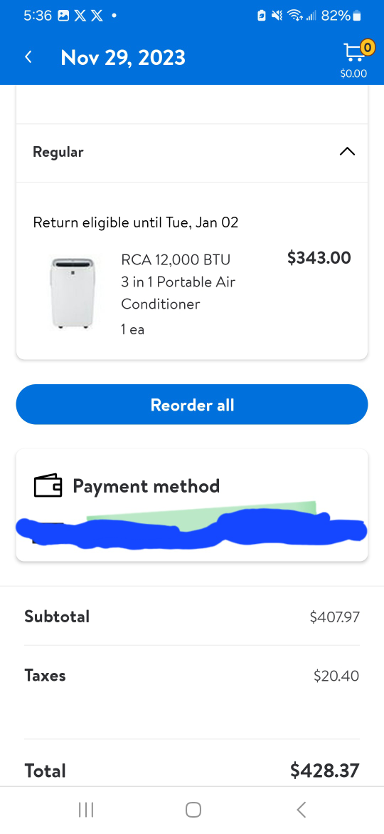 BRAND NEW RCA 12000 BTU PORTABLE AIR CONDITIONER - photo 2