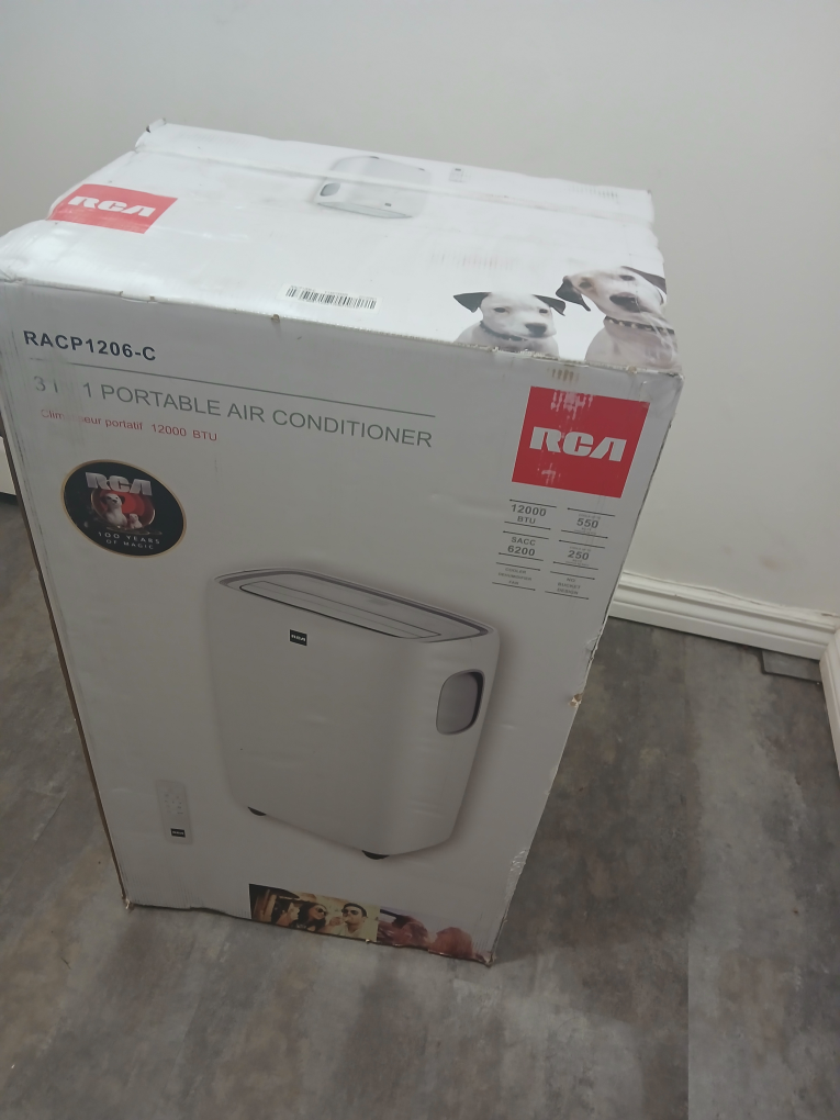 BRAND NEW RCA 12000 BTU PORTABLE AIR CONDITIONER - photo 3
